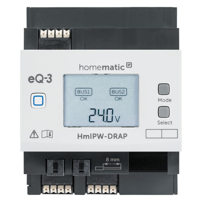 Homematic IP Wired Starter Set Dimmer 1 x HAP, 1 x DRAP, 1 x Netzteil, 6 x WRC6, 6 x DRD3