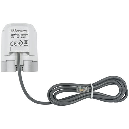 Homematic IP Smart Home Stellantrieb – motorisch für Fußbodenheizung HmIP-VDMOT, inkl. Adapter VA80