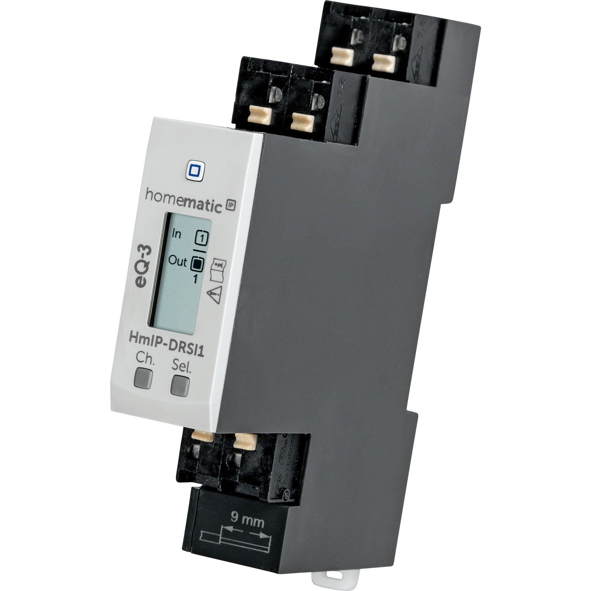 Homematic IP Funk-Schaltaktor für Hutschienenmontage, HmIP-DRSI1, 1-fach