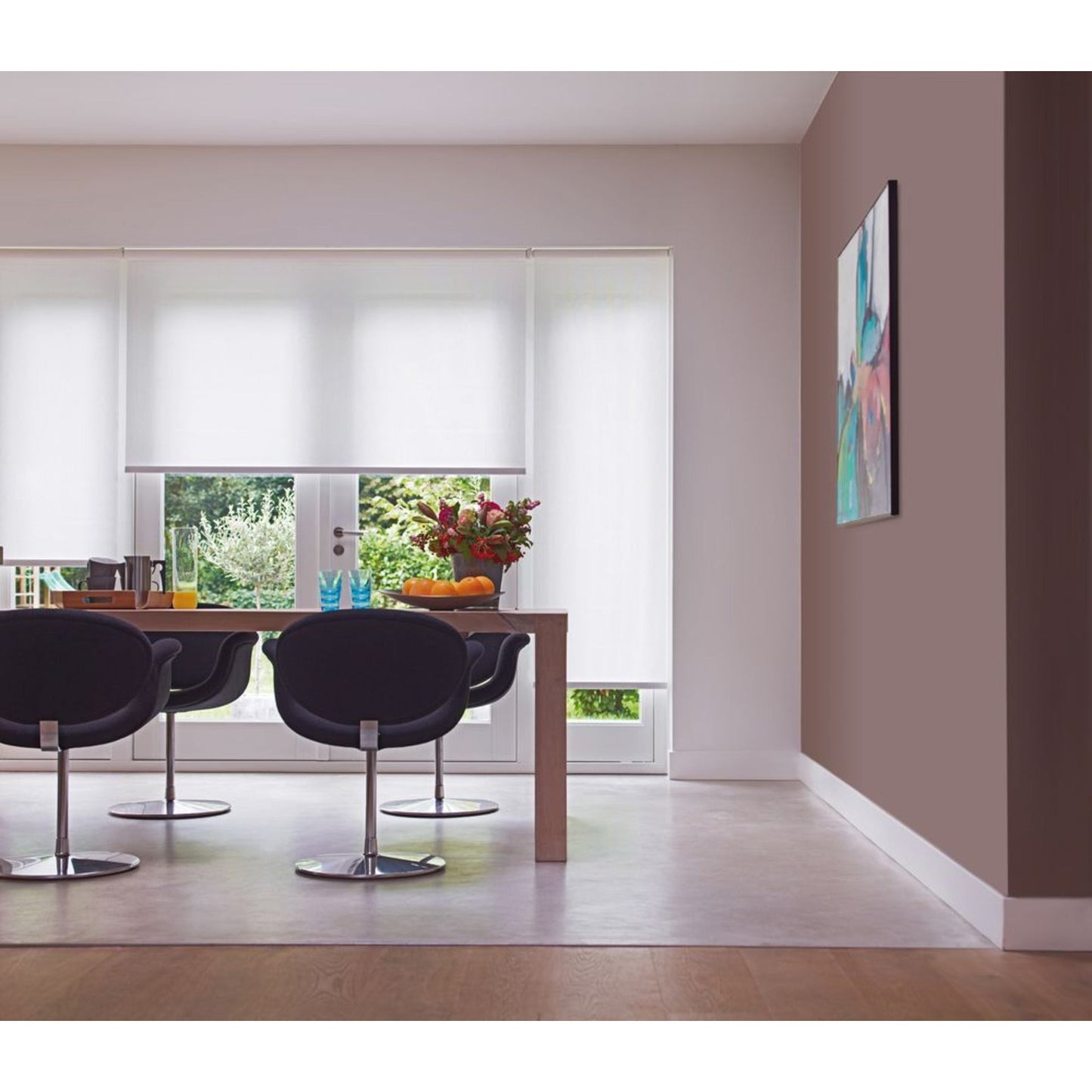 Erfal Smartcontrol Rollo Homematic IP 60 x 160 cm (B x H) halbtransparent