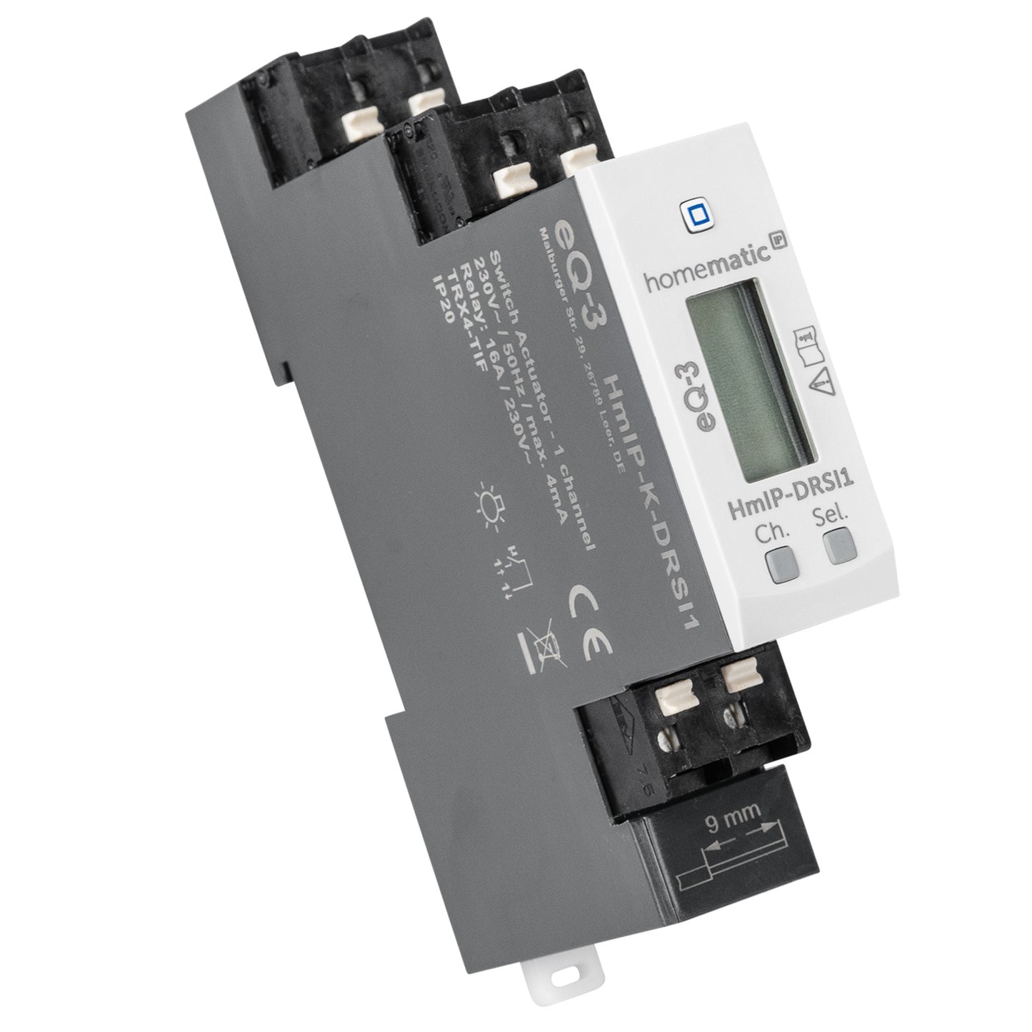 ELV Homematic IP Bausatz Funk-Schaltaktor für Hutschienenmontage HmIP-K-DRSI1