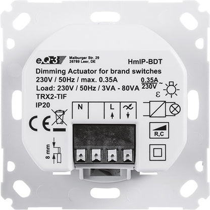 ELV Homematic IP ARR-Bausatz Dimmaktor für Markenschalter HmIP-BDT, für Smart Home / Hausautomation