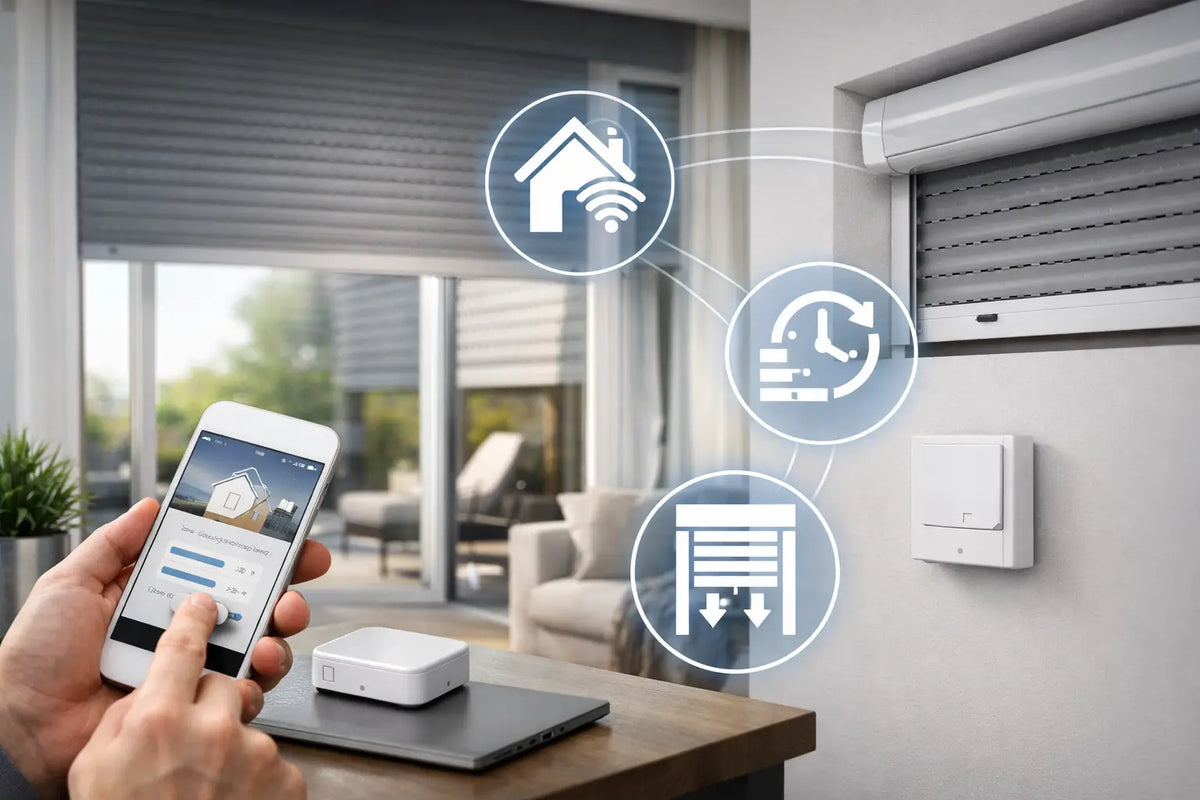 Homematic IP Rollladen automatisch steuern