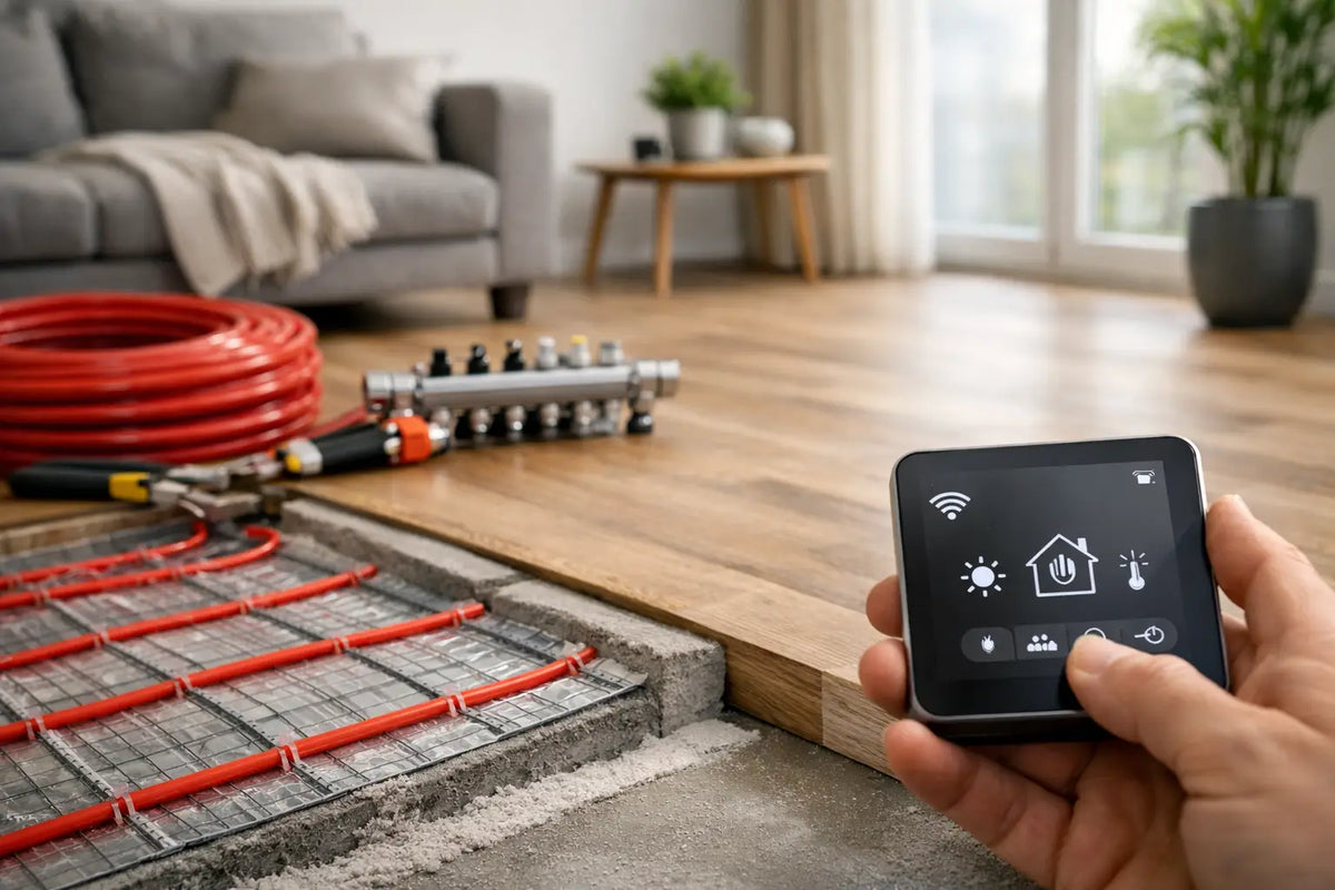 Fußbodenheizung smart nachrüsten leicht gemacht
