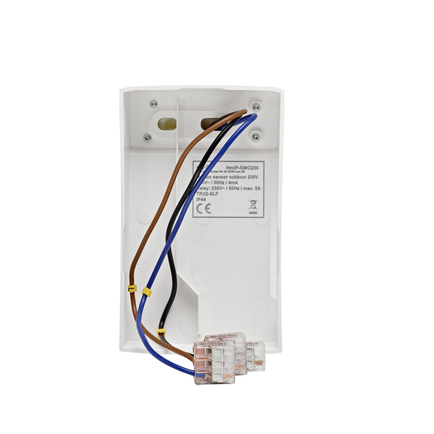 Homematic IP Smart Home Bewegungsmelder HmIP-SMO230 mit Schaltaktor - außen, 230 V, weiß