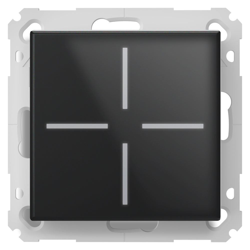 Homematic IP Smart Home Glastaster, schwarz, HmIP-WGS-A