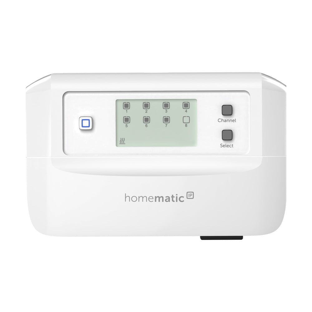 Homematic IP Smart Home Fußbodenheizungscontroller – 8 Kanäle, motorisch, HmIP-FALMOT-C8