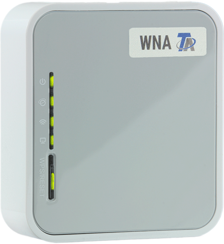 Technische Alternative WNA Wireless Router, CMI / C.M.I. WLAN-Verbindung