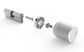 tedee Lock PRO/GERDA Adapter für vorhandene Zylinder Silber