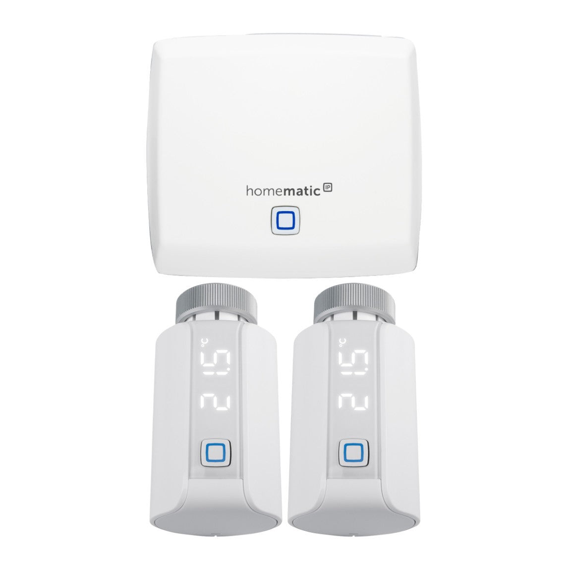 Homematic IP Access Point + Heizkörperthermostat Evo 2er Set weiß Sparset