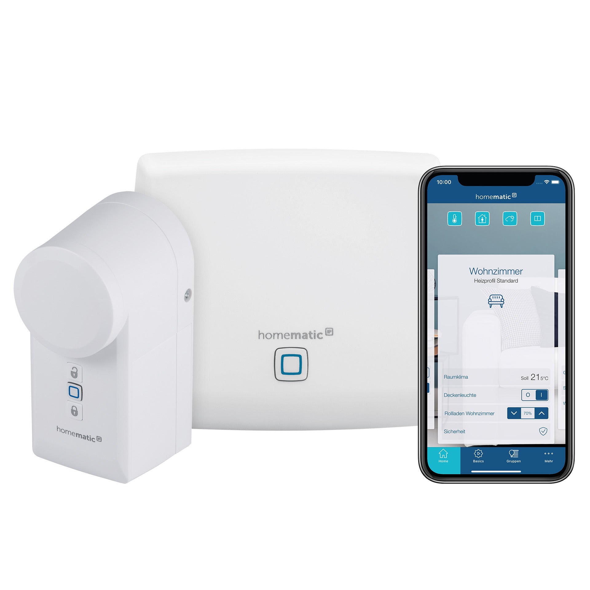 Homematic IP Smart Home Set Türschloss, Access Point + Türschlossantri ...