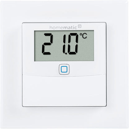 Homematic IP Smart Home 3er-Set Temperatur- und Luftfeuchtigkeitssensor HmIP-STHD mit Display, innen
