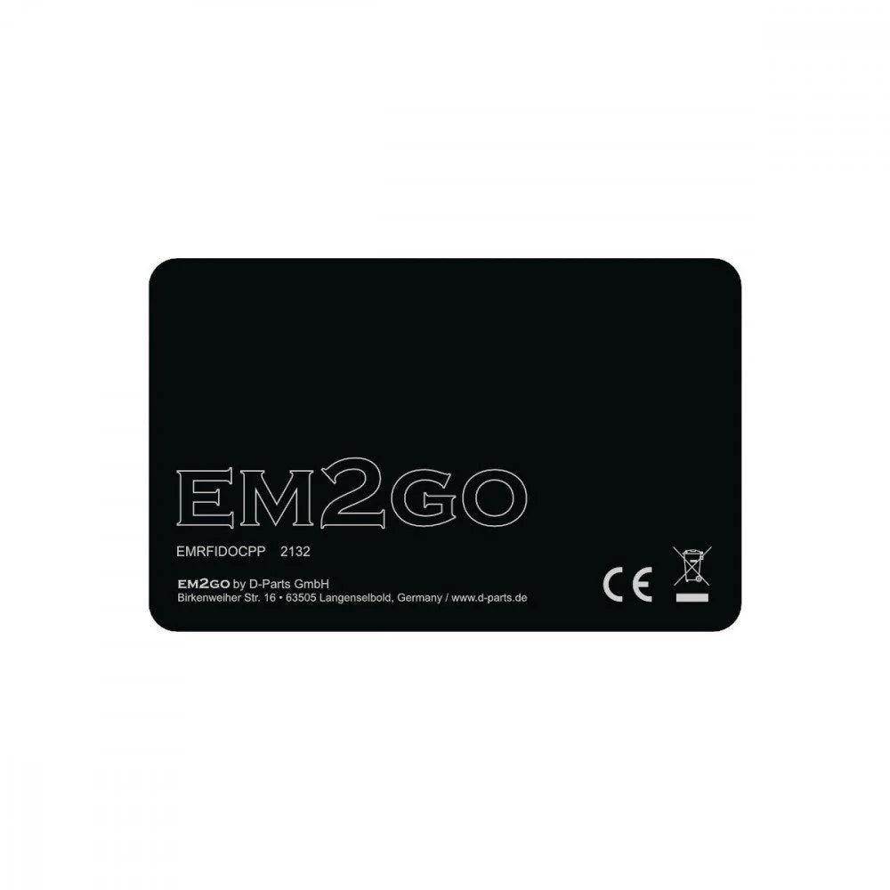 EM2GO ONLINE-RFID-KARTE 86X54MM FÜR WALLBOX MIT OCPP INTERFACE