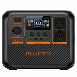 Bluetti AC70P Portable Power Station 1000 Watt 864Wh - 0% MwSt (Angebot gemäß§12 Abs.3 UstG)