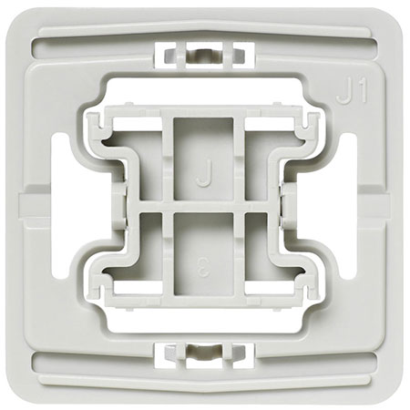 Installationsadapter für Jung-Schalter, J1, 3er-Set für Smart Home / Hausautomation