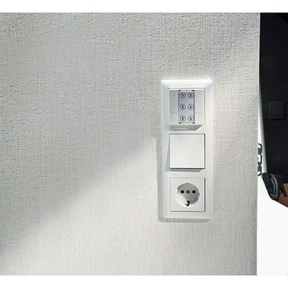 Homematic Funk-Wandsender 6fach HM-PB-6-WM55 für Smart Home / Hausautomation B-Ware