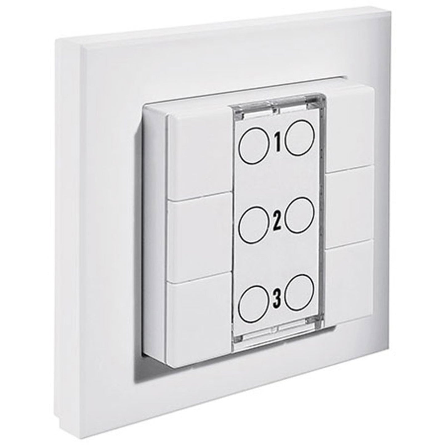 ELV Homematic Bausatz 6-Tasten-Wandsender HM-PB-6-WM55, für Smart Home / Hausautomation