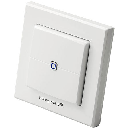 Homematic IP Wandtaster HMIP-WRC2, 2-fach für Smart Home / Hausautomation