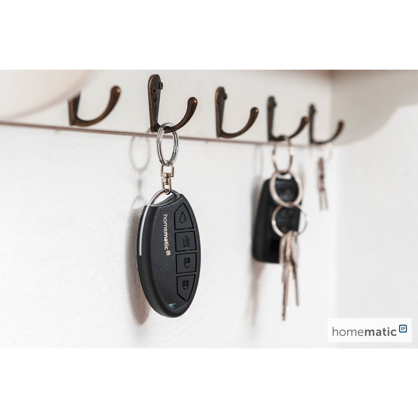 Homematic IP Smart Home Schlüsselbundfernbedienung HmIP-KRCK – Zutritt