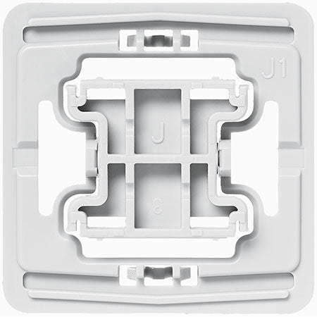 Installationsadapter für Jung-Schalter, J1, 1er-Set für Smart Home / Hausautomation