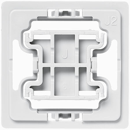 Installationsadapter für Jung-Schalter, J2, 1er-Set für Smart Home / Hausautomation