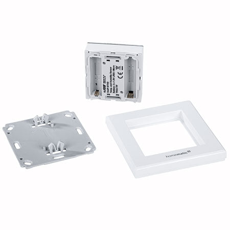 Homematic IP Temperatur- und Luftfeuchtigkeitssensor HmIP-STHD mit Display, innen B-Ware