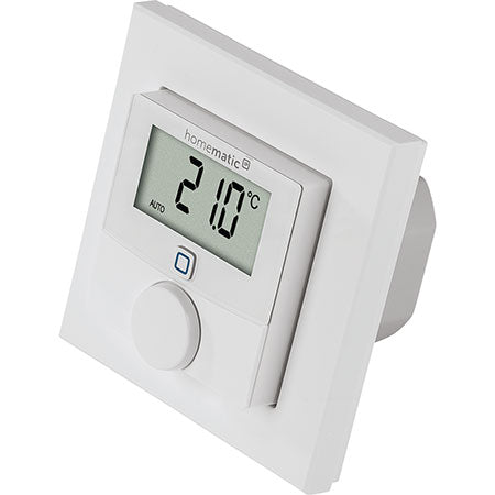 Homematic IP Wandthermostat mit Schaltausgang HmIP-BWTH24 – für Markenschalter, 24 V
