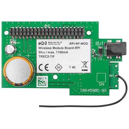 ELV Funk-Modulplatine für Raspberry Pi3 Pi4 PI5, RPI-RF-MOD, für Homematic und Homematic IP, Fertiggelötet (NEU ohne OVP)