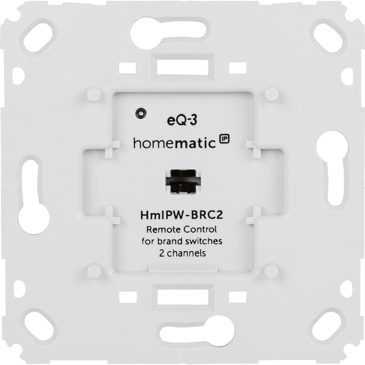 Homematic IP Wired Wandtaster für Markenschalter HmIPW-BRC2, 2-fach