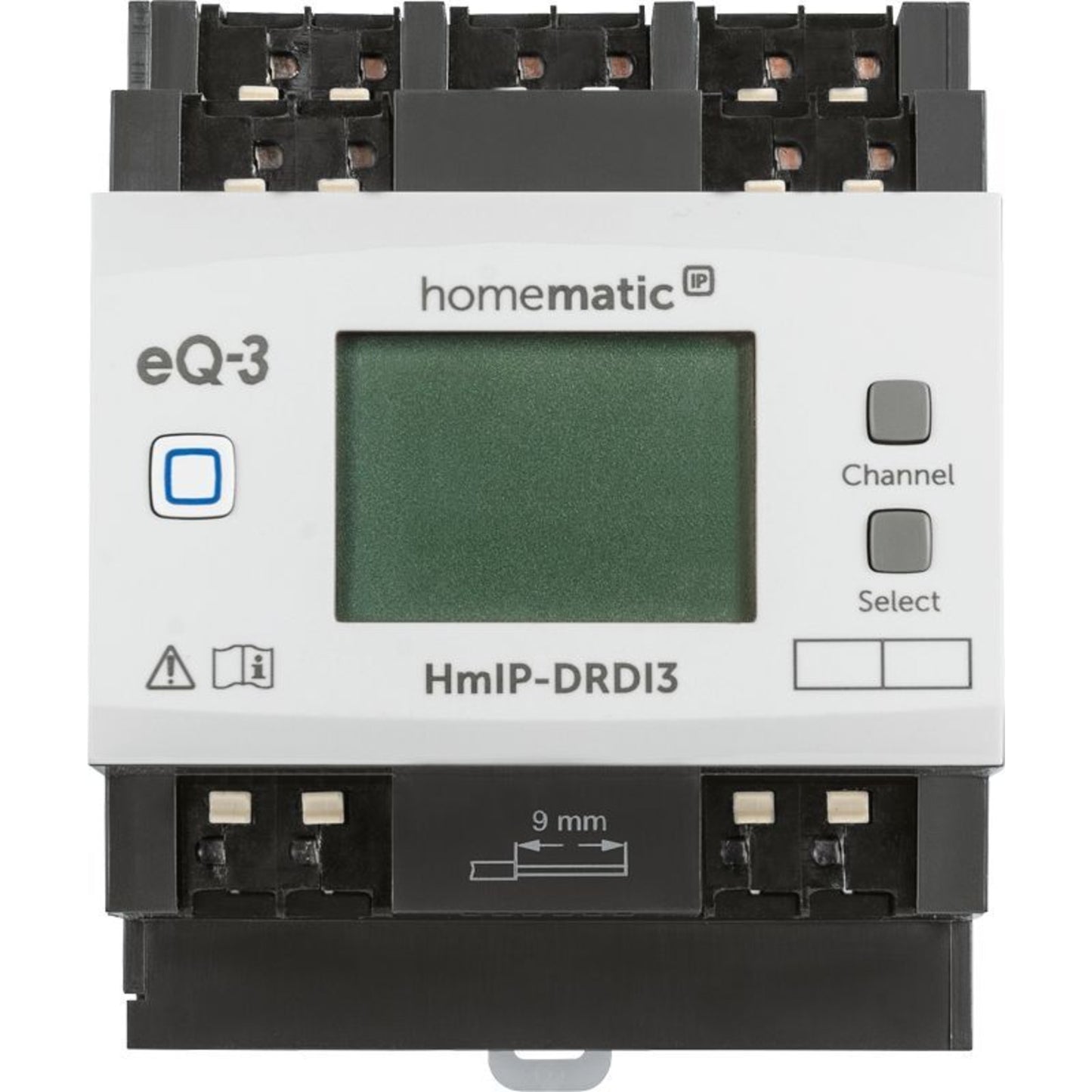 Homematic IP Dimmaktor für Hutschienenmontage, HmIP-DRDI3, 3-fach