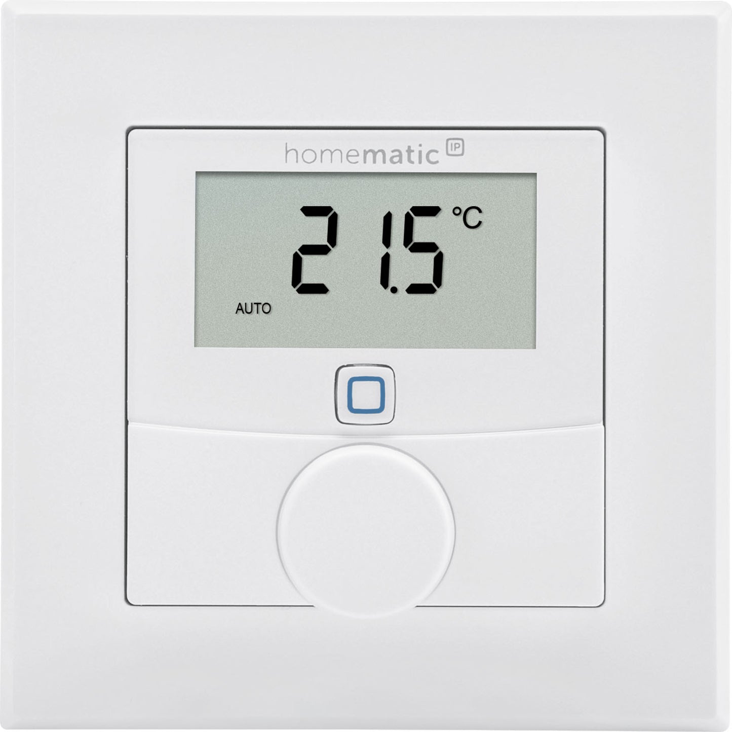 Homematic IP Smart Home Wandthermostat HmIP-WTH-1 mit Luftfeuchtigkeitssensor