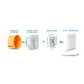 Homematic IP Smart Home Schaltaktor für Markenschalter, 2-fach, HmIP-BS2