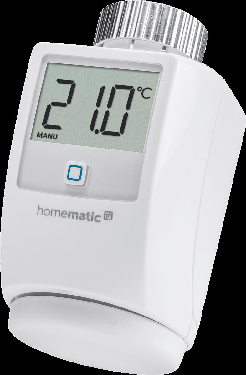 Homematic IP Heizkörperthermostat HMIP-eTRV-2 für Smart Home / Hausautomation