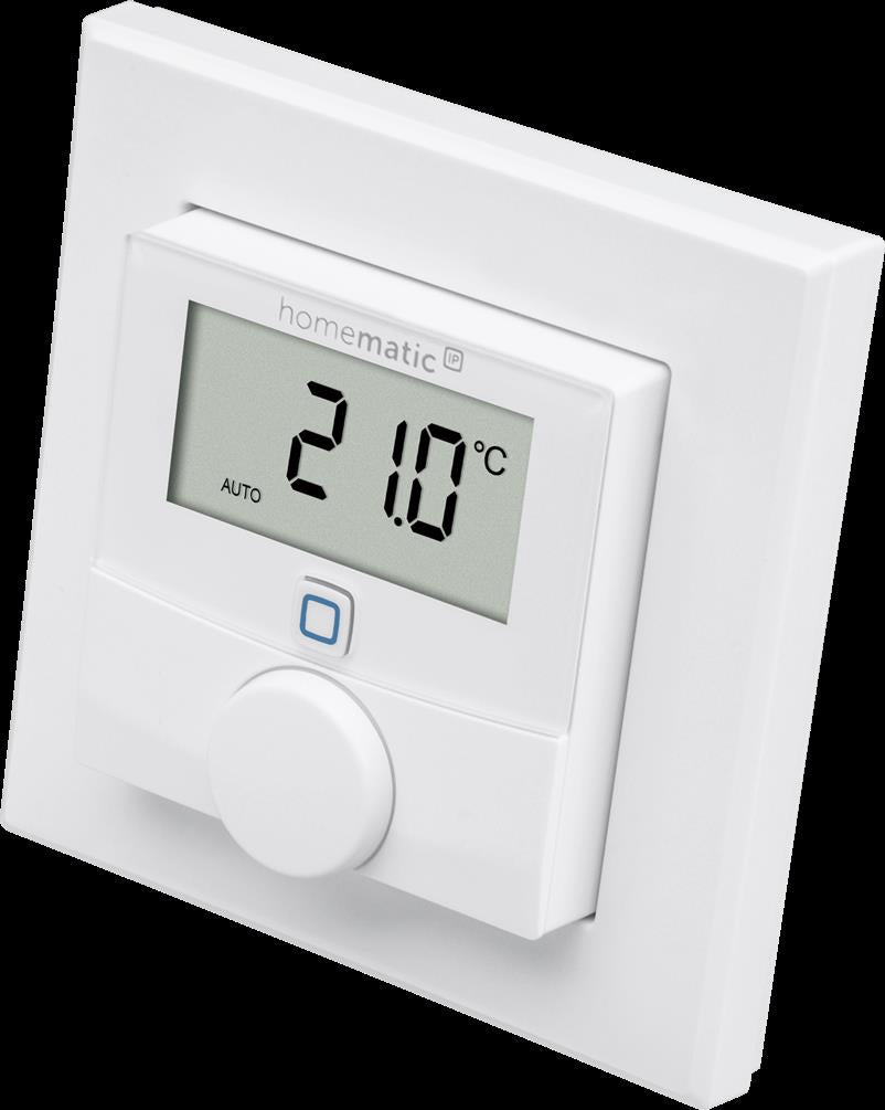 Homematic IP Wired Wandthermostat mit Luftfeuchtigkeitssensor HmIPW-WTH