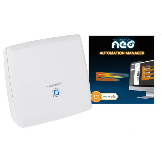 Smart Home Zentrale CCU3 inkl. AIO CREATOR Lizenz und NEO-Plugin Automation Manager