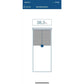 Erfal Smartcontrol Rollo by Homematic IP 180 x 160 cm (B x H) halbtransparent