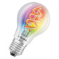 Ledvance SMART+ WiFi 4,5-W-LED-Lampe A60, E27, 300 lm, RGBW, 2700–6500 K, dimmbar, Alexa, App
