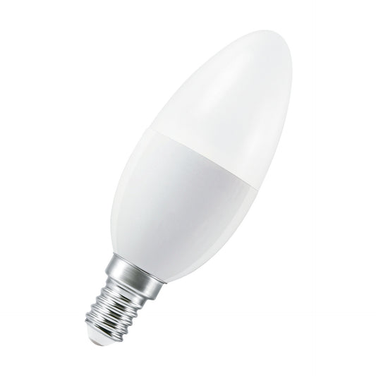Ledvance SMART+ WiFi 4,9-W-LED-Lampe B40, E14, 470 lm, warmweiß, 2700K, dimmbar, Alexa, App