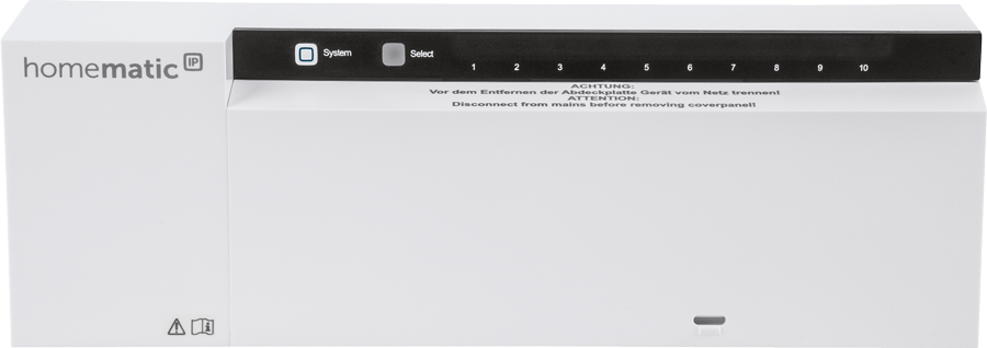 Homematic IP Wired Fußbodenheizungsaktor HmIPW-FAL230-C10 – 10-fach, 230 V