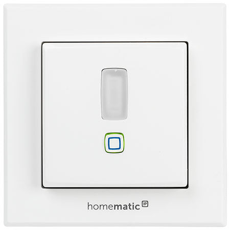 ELV Homematic IP Bausatz Bewegungsmelder für 55er Rahmen HmIP-SMI55 mit 2-Kanal-Funksender, für Smart Home / Hausautomation