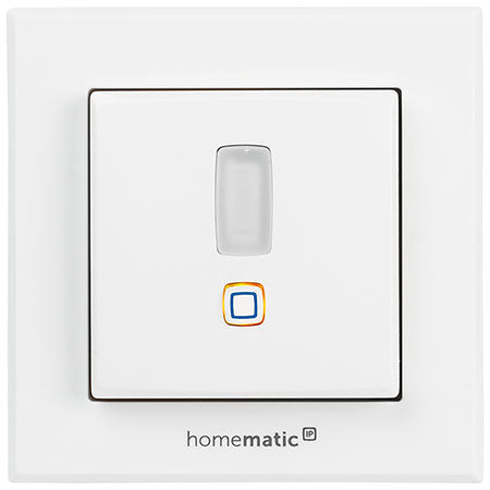 ELV Homematic IP Bausatz Bewegungsmelder für 55er Rahmen HmIP-SMI55 mit 2-Kanal-Funksender, für Smart Home / Hausautomation