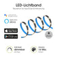 Lichtband Smart Echo LED Strip 3 m Schwarz, Mehrfarbig Dimmbar