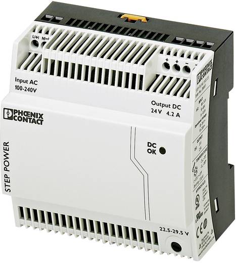 Phoenix Contact STEP-PS/1AC/24DC/4.2 Hutschienen-Netzteil (DIN-Rail) 24 V/DC 4.4A 100W 1 x